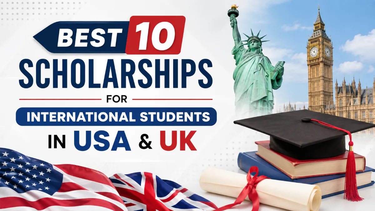 Best 10 Scholarships for International Students in USA & UK