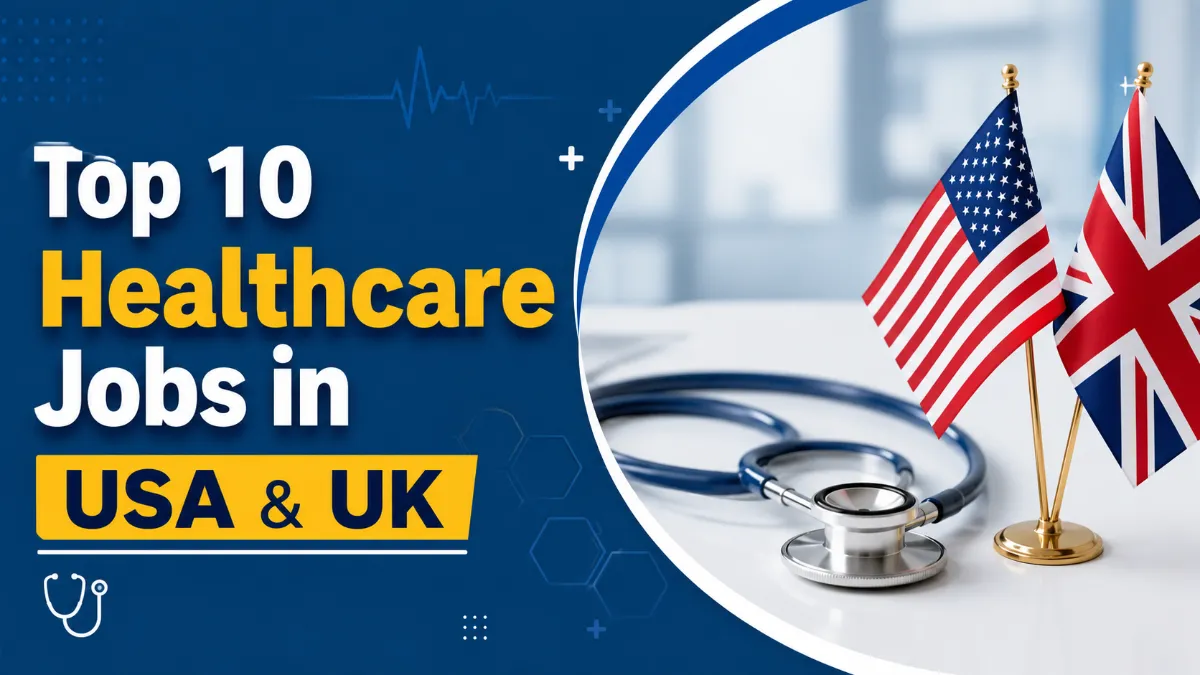 Top 10 Healthcare Jobs in USA & UK